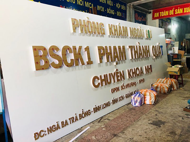 Thiết Kế Biển Quảng Cáo Phòng Khám