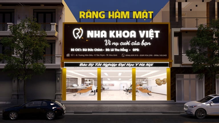 Mẫu Biển Quảng Cáo Phòng Khám Đẹp