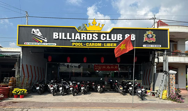Mẫu Bảng Hiệu Bida Đẹp Năm 2026