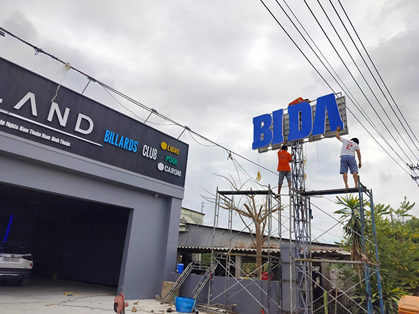 Thiết Kế Bảng Hiệu Bida