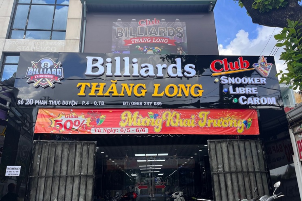 Thiết Kế Bảng Hiệu Bida