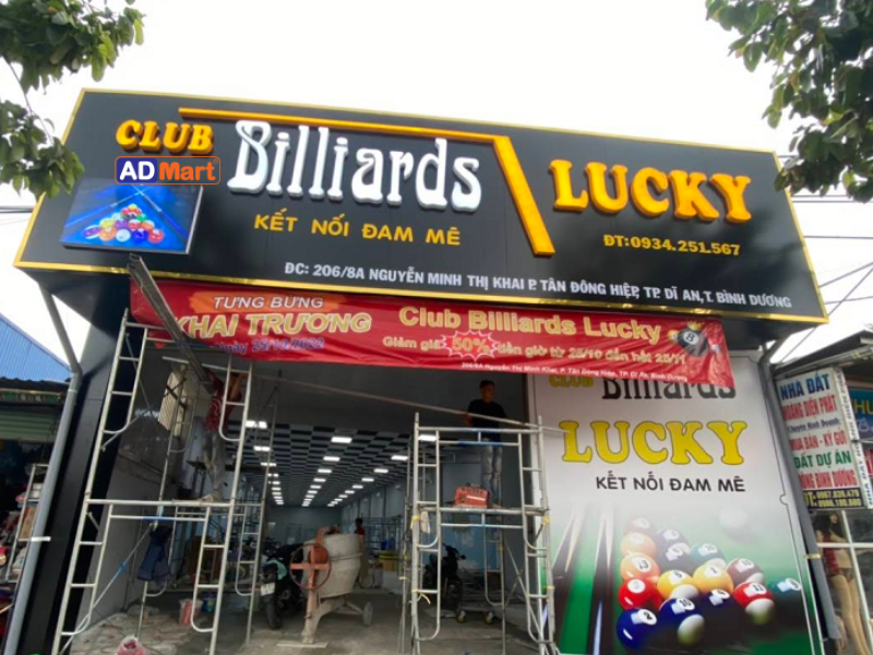Bảng Hiệu Bida Đẹp