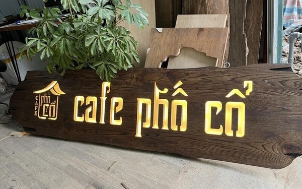 Mẫu Biển Quảng Cáo Gỗ Đẹp Năm 2026