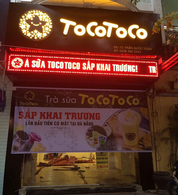 Bảng Hiệu Trà Sữa Đẹp