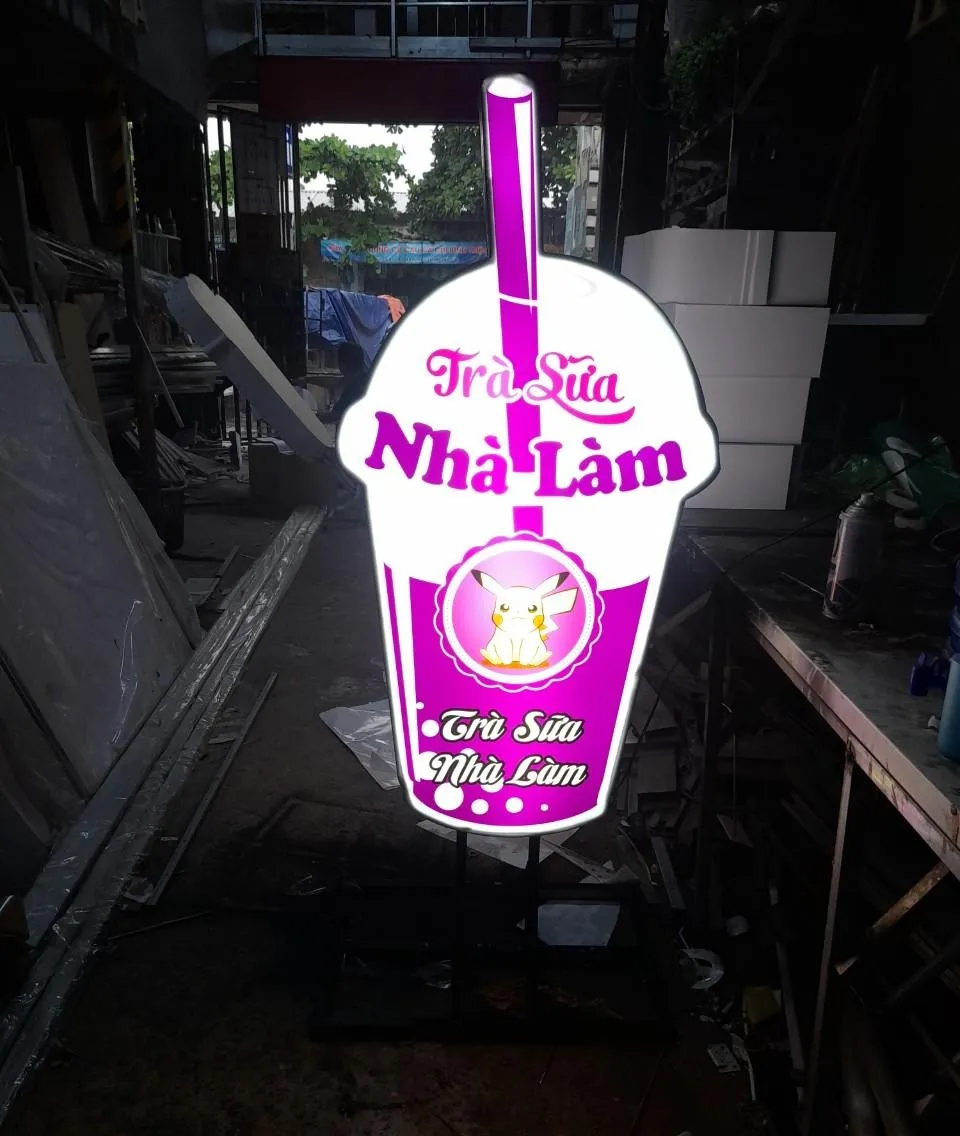 Bảng Hiệu Trà Sữa Đẹp