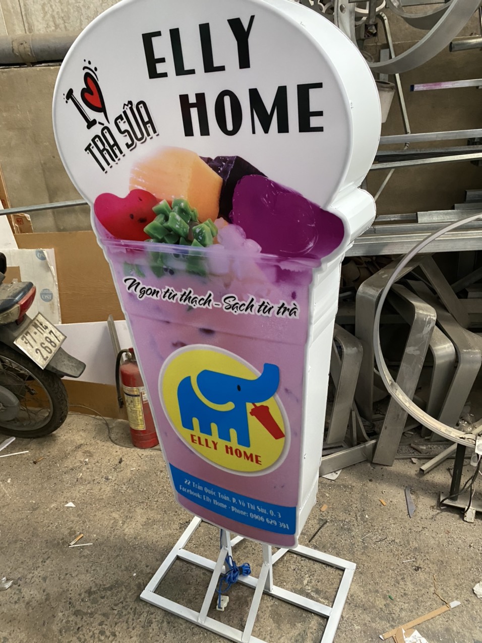 Bảng Hiệu Trà Sữa Đẹp