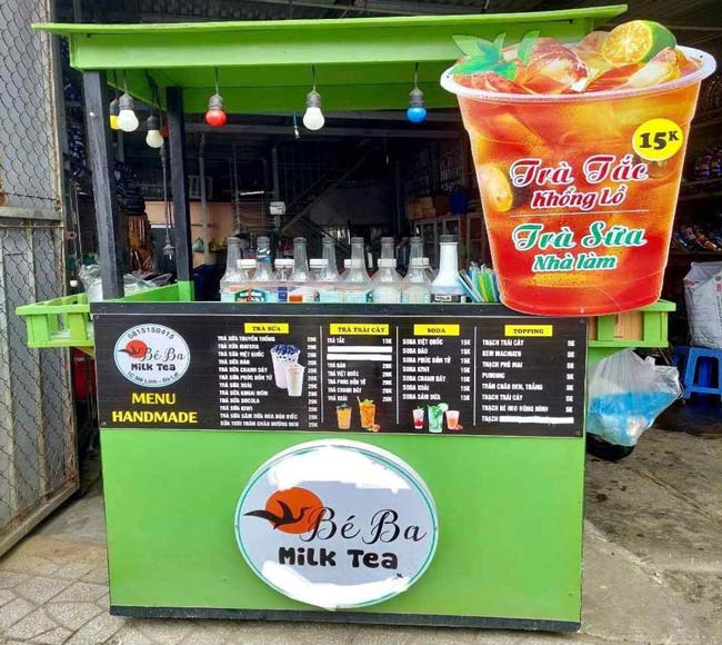 Thiết Kế Bảng Hiệu Trà Sữa Đẹp