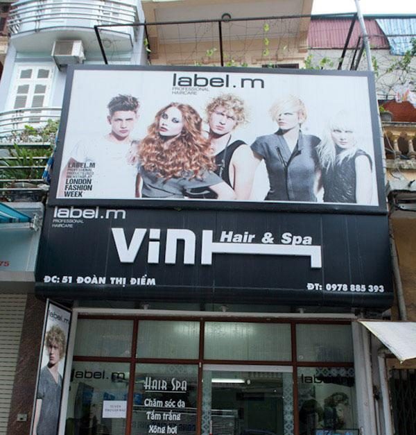 Thiết Kế Bảng Hiệu Salon Tóc Đẹp