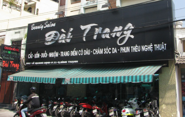 Mẫu Bảng Hiệu Salon Tóc Đẹp