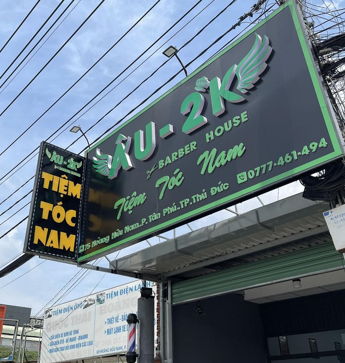 Mẫu Bảng Hiệu Salon Tóc Đẹp Năm 2026