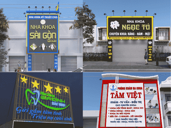 Bảng Quảng Cáo Nha Khoa Đẹp