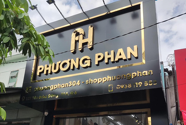 Bảng Quảng Cáo Chữ Nổi Đẹp