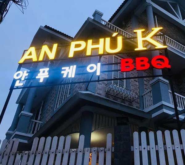 Bảng Quảng Cáo Chữ Nổi Đẹp