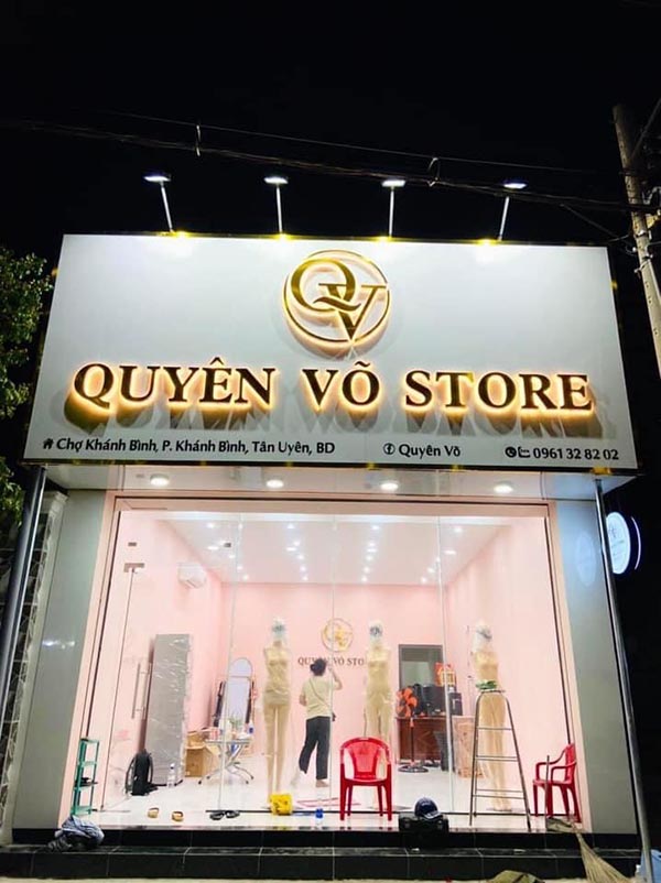 Bảng Hiệu Shop Quần Áo Đẹp