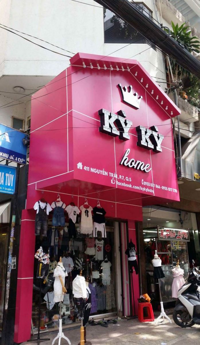 Bảng Hiệu Shop Quần Áo Đẹp