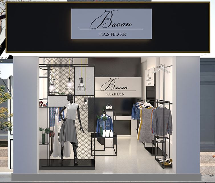 Thi Công Bảng Hiệu Shop Quần Áo Đẹp