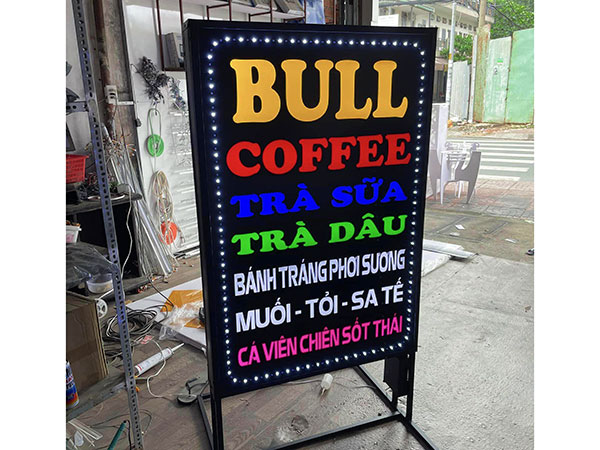 Mẫu Biển Quảng Cáo Quán Ăn Vặt Đẹp