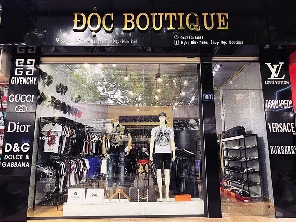 Mẫu Biển Quảng Cáo Shop Quần Áo Đẹp 2026