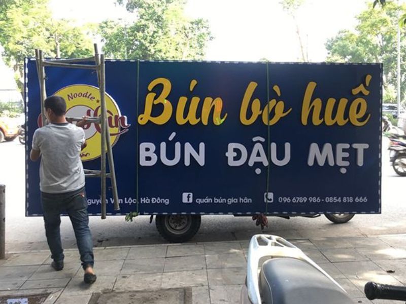 Bảng Hiệu Bún Đậu Đẹp