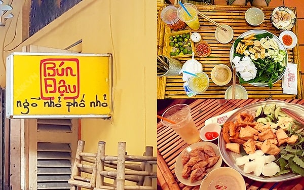 Thiết Kế Bảng Hiệu Bún Đậu Đẹp