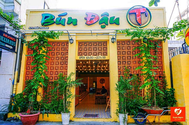 Thiết Kế Bảng Hiệu Bún Đậu Đẹp