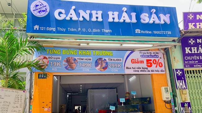 Biển Quảng Cáo Hải Sản Đẹp