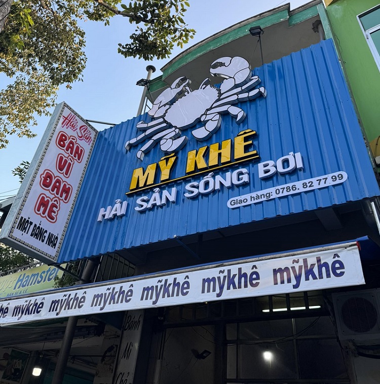Thi Công Biển Quảng Cáo Hải Sản Đẹp