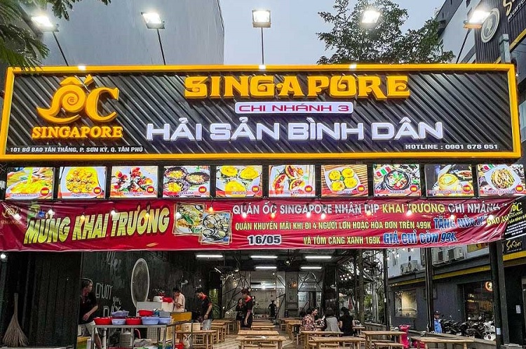 Thiết Kế Biển Quảng Cáo Hải Sản Đẹp