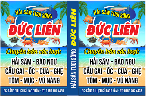 Thiết Kế Biển Quảng Cáo Hải Sản Đẹp