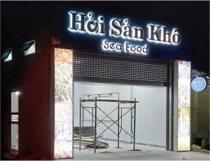 Mẫu Biển Quảng Cáo Hải Sản Đẹp