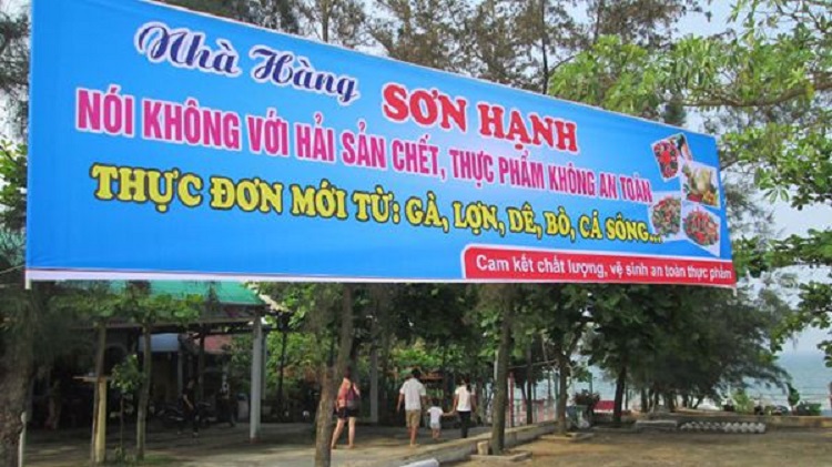 Mẫu Biển Quảng Cáo Hải Sản Đẹp