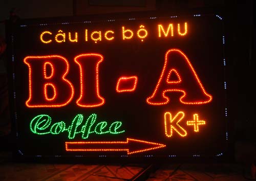 Thi Công Bảng Hiệu Đèn LED Điện Tử Đẹp