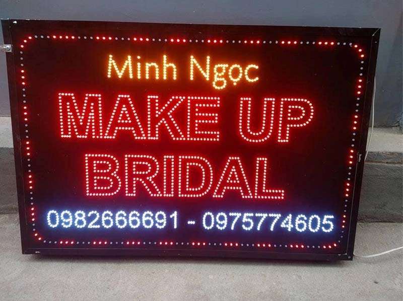 Mẫu Bảng Hiệu Đèn LED Điện Tử Đẹp