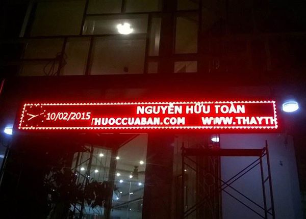 Mẫu Bảng Hiệu Đèn LED Điện Tử Đẹp
