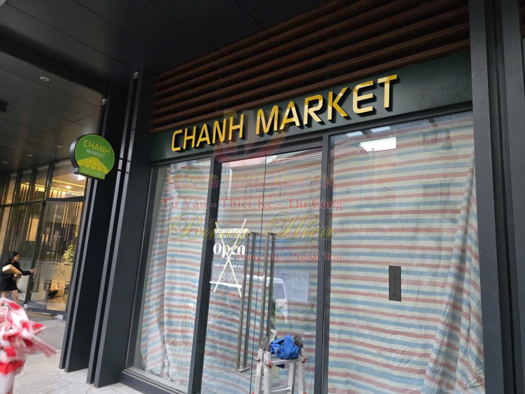 Biển Mica Chữ Nổi Đẹp