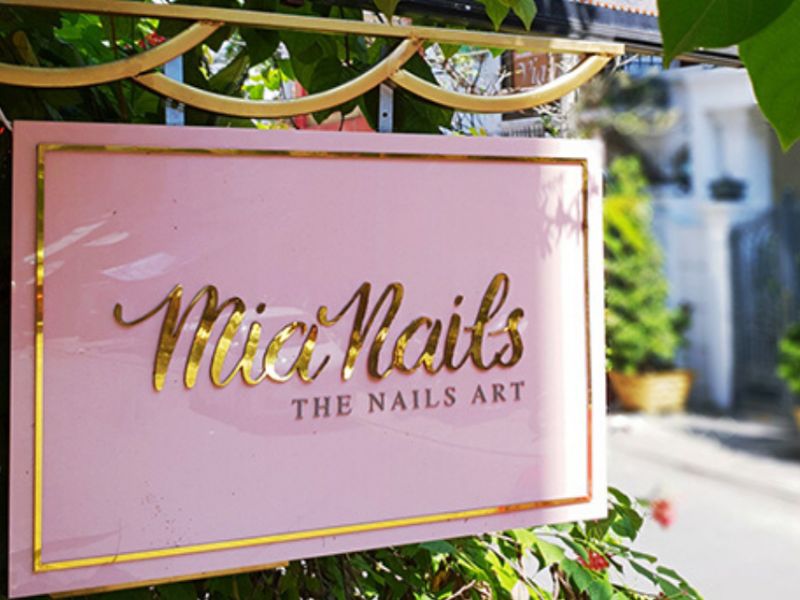 Mẫu Biển Mica Chữ Nổi Đẹp