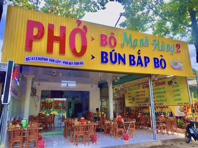 Biển Quảng Cáo Phở Đẹp