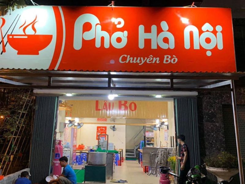 Thiết Kế Biển Quảng Cáo Phở Đẹp