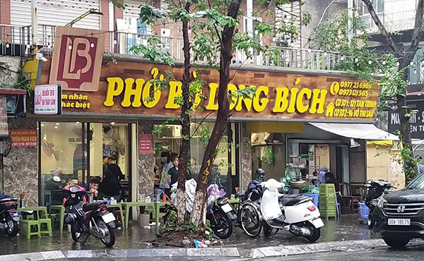 Mẫu Biển Quảng Cáo Phở Đẹp