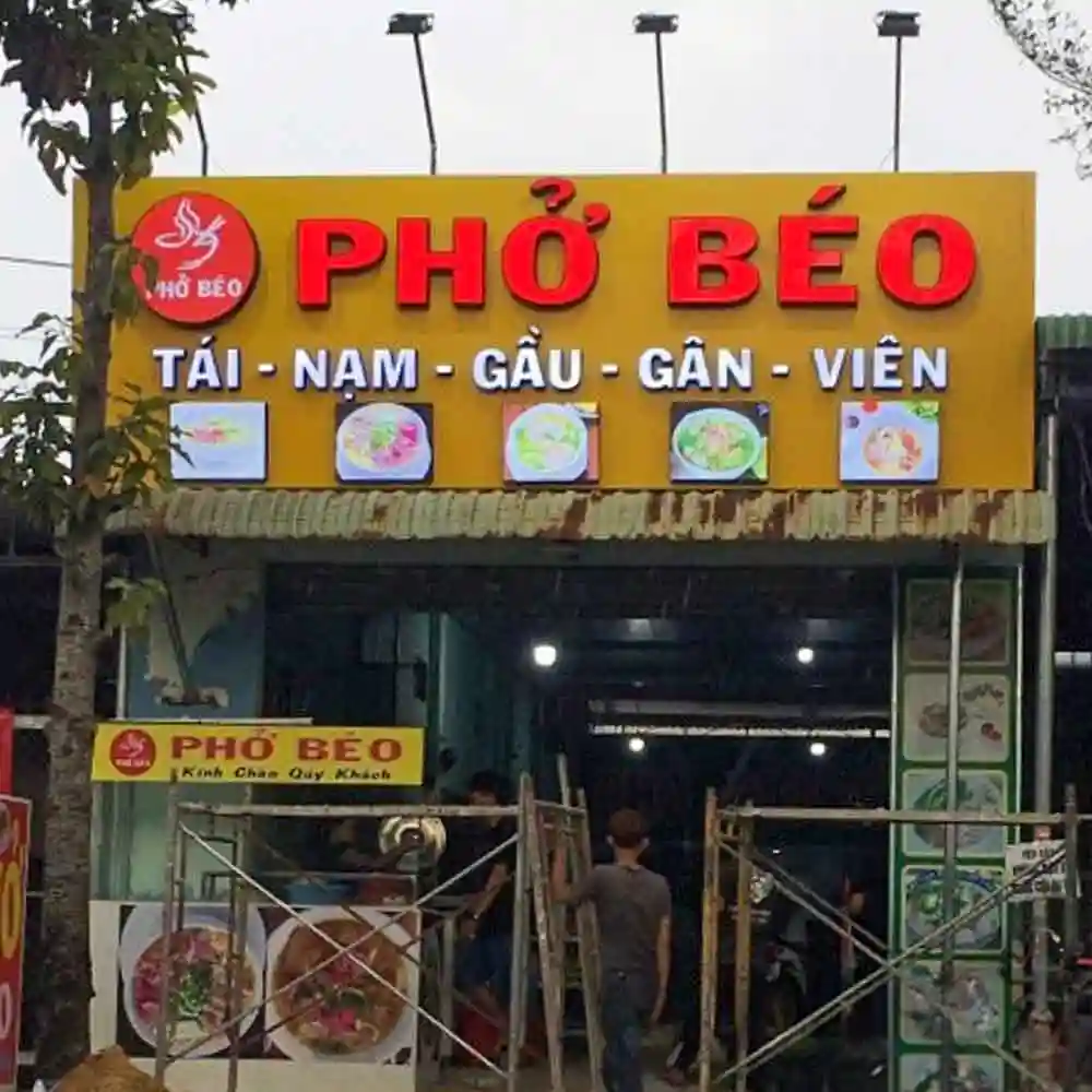 Mẫu Biển Quảng Cáo Phở Đẹp