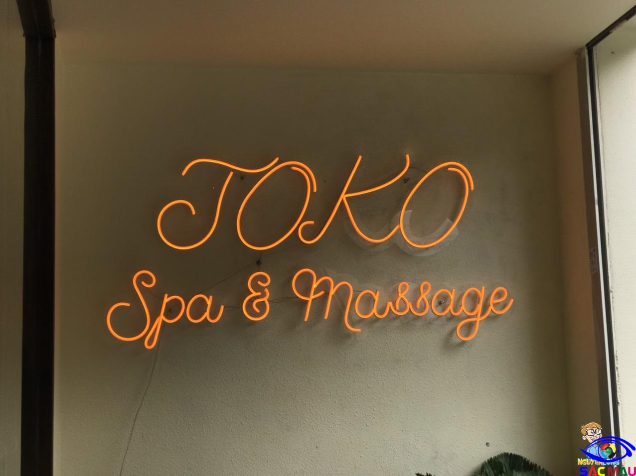 Mẫu Bảng Hiệu Hộp Đèn Spa Đẹp