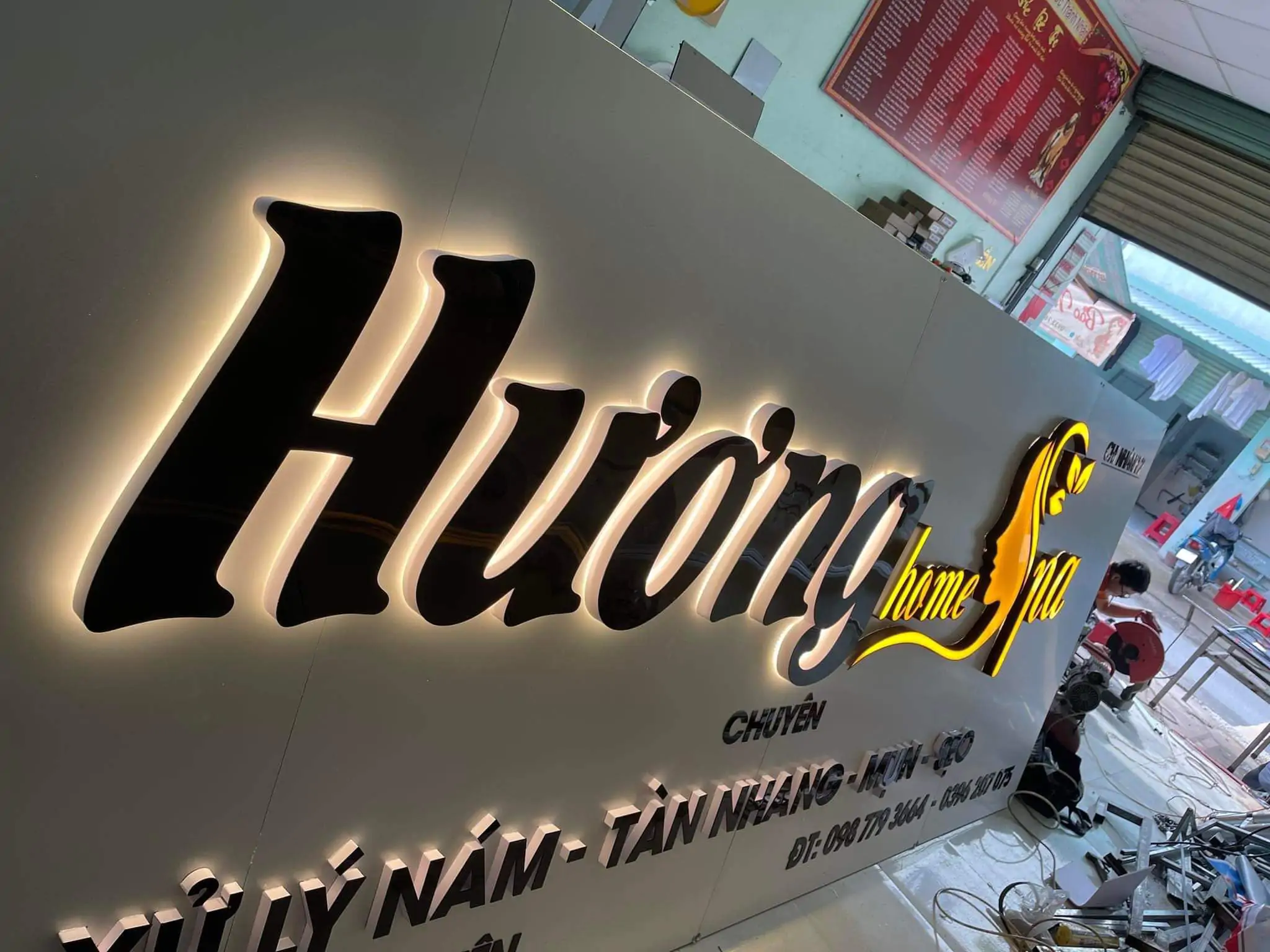 Mẫu Bảng Hiệu Hộp Đèn Spa Đẹp Năm 2026