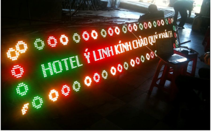 Mẫu Biển Quảng Cáo LED Ma Trận Đẹp