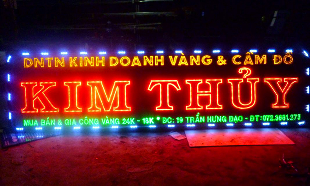 Mẫu Biển Quảng Cáo LED Ma Trận Đẹp