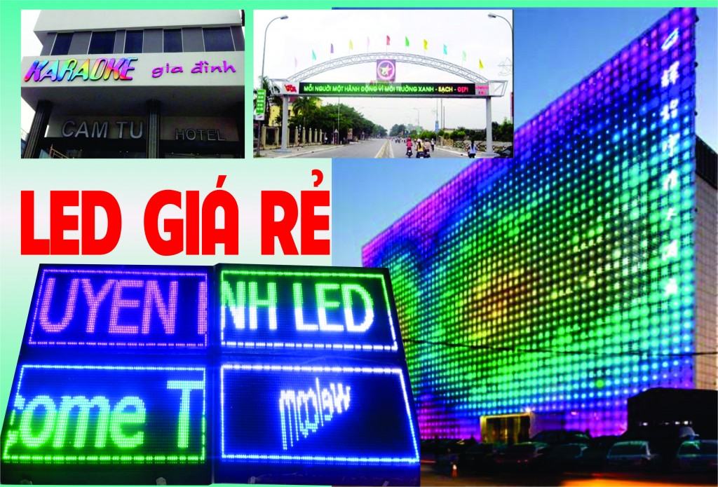 Mẫu Biển Quảng Cáo LED Ma Trận Đẹp Năm 2026