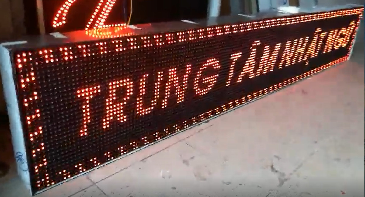 Mẫu Biển Quảng Cáo LED Ma Trận Đẹp Năm 2026
