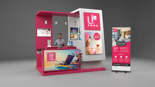 Mẫu Booth Quảng Cáo Đẹp Năm 2026