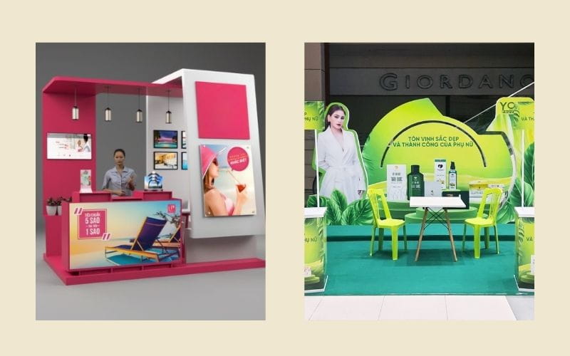 Mẫu Booth Quảng Cáo Đẹp Năm 2026