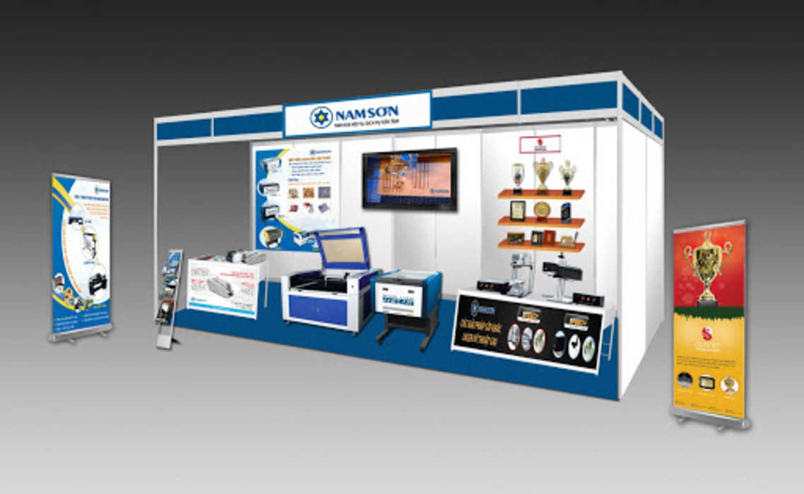 Mẫu Booth Quảng Cáo Đẹp Năm 2026
