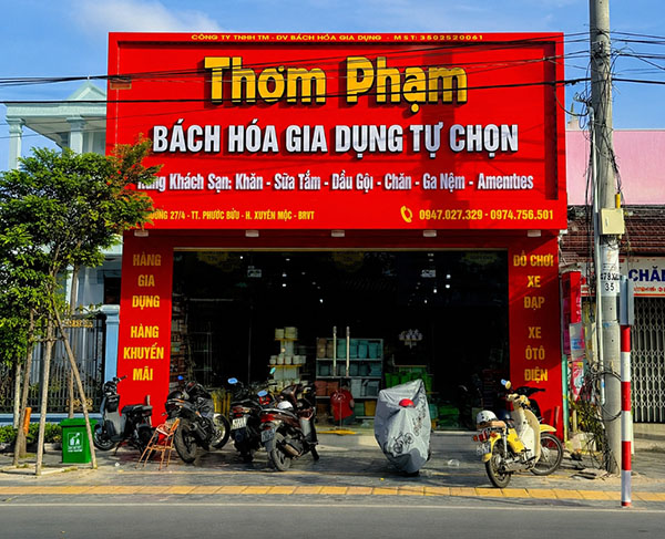 Mẫu Biển Quảng Cáo Đồ Gia Dụng Đẹp